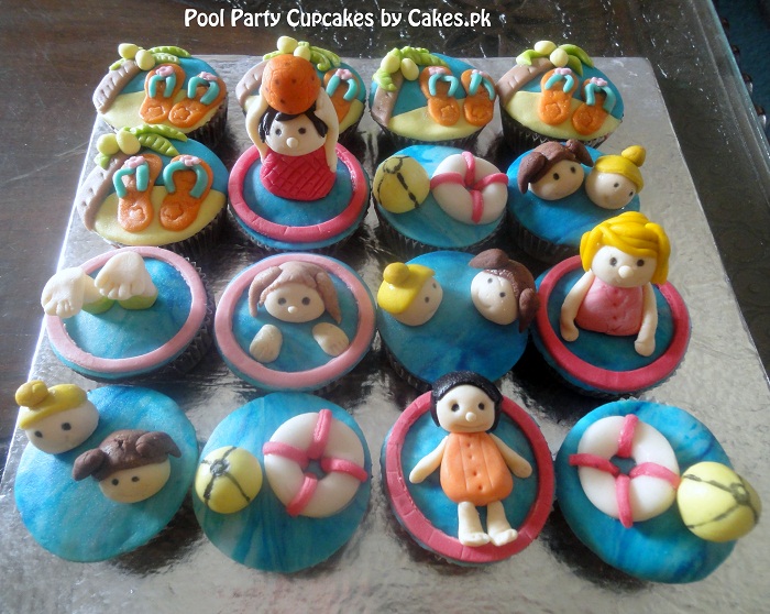 Cool It Off With Pool Party Cupcakes Cakes Pk