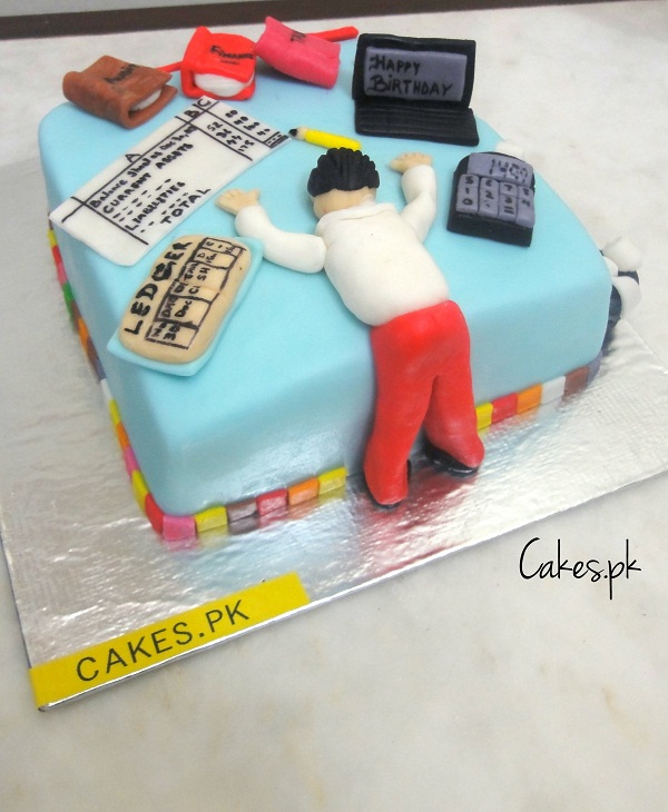 Accountant's Birthday Cake | Birthday cake for an accountant… | Flickr